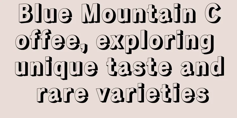 Blue Mountain Coffee, exploring unique taste and rare varieties