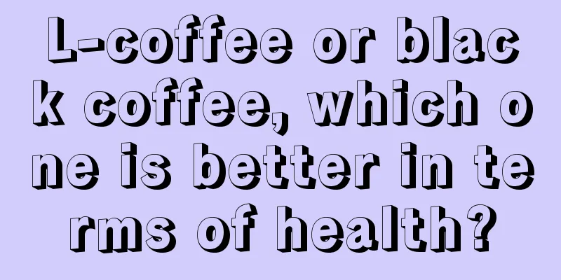 L-coffee or black coffee, which one is better in terms of health?