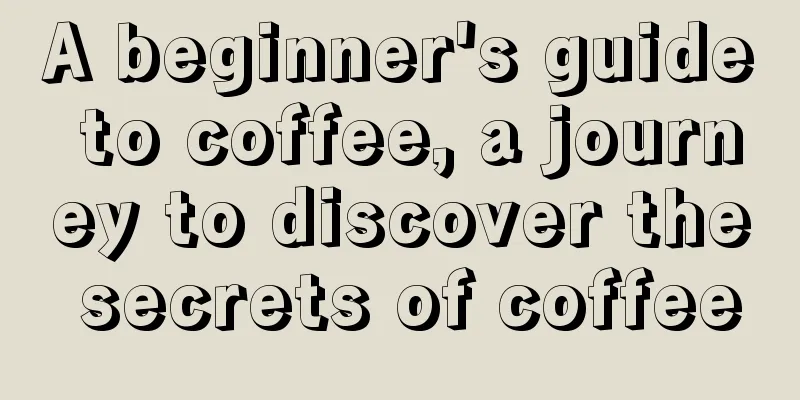 A beginner's guide to coffee, a journey to discover the secrets of coffee