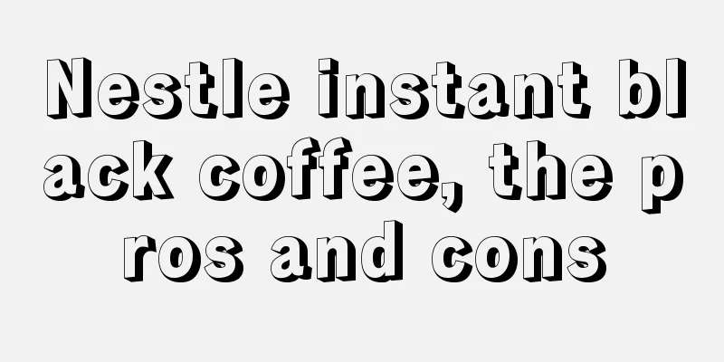 Nestle instant black coffee, the pros and cons