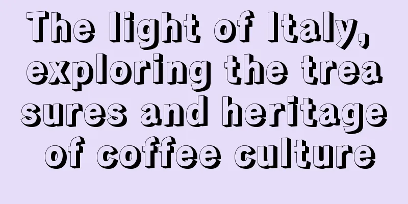 The light of Italy, exploring the treasures and heritage of coffee culture