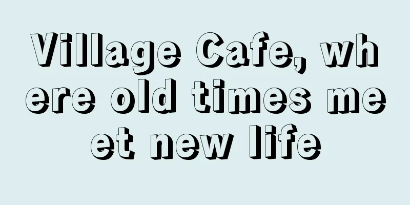 Village Cafe, where old times meet new life