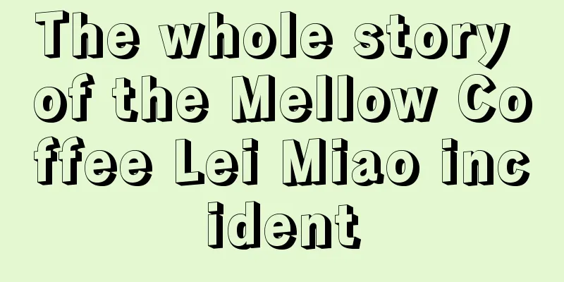 The whole story of the Mellow Coffee Lei Miao incident