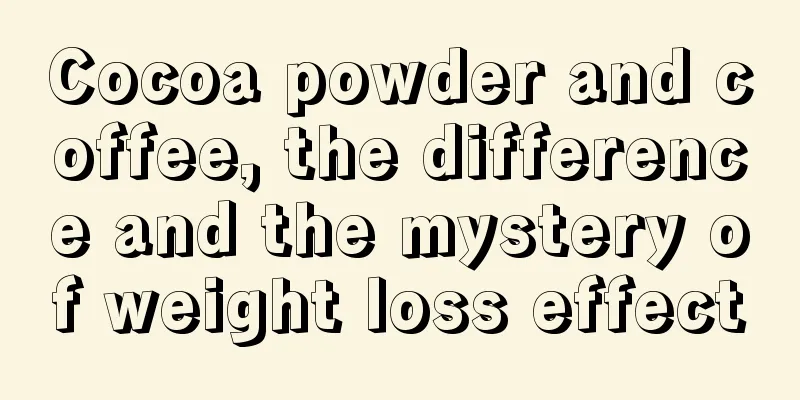 Cocoa powder and coffee, the difference and the mystery of weight loss effect