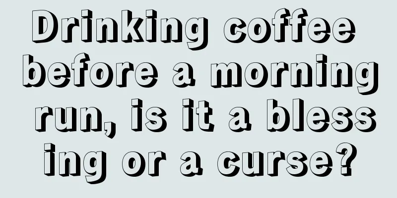 Drinking coffee before a morning run, is it a blessing or a curse?