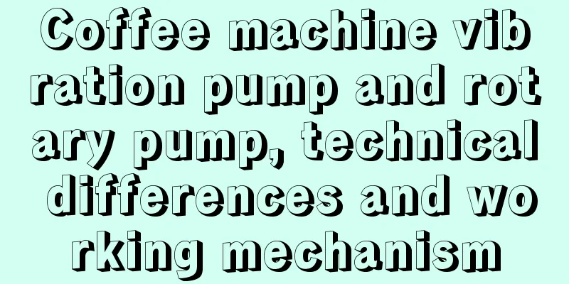 Coffee machine vibration pump and rotary pump, technical differences and working mechanism