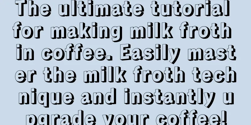 The ultimate tutorial for making milk froth in coffee. Easily master the milk froth technique and instantly upgrade your coffee!