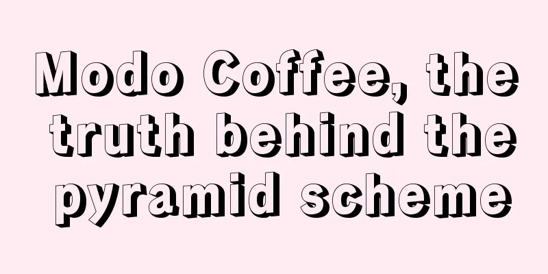 Modo Coffee, the truth behind the pyramid scheme