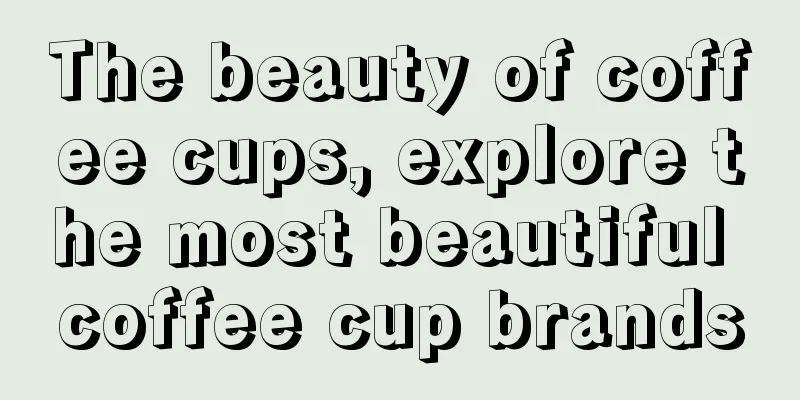 The beauty of coffee cups, explore the most beautiful coffee cup brands