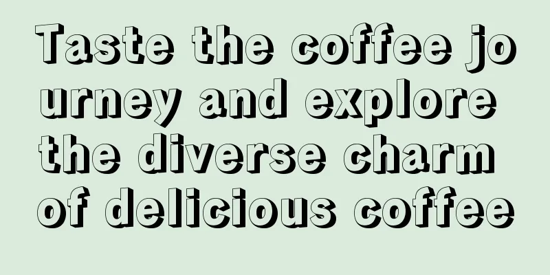 Taste the coffee journey and explore the diverse charm of delicious coffee