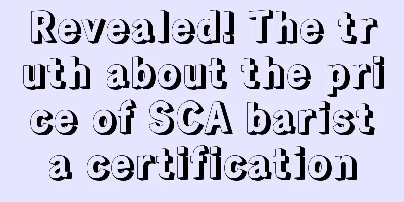 Revealed! The truth about the price of SCA barista certification