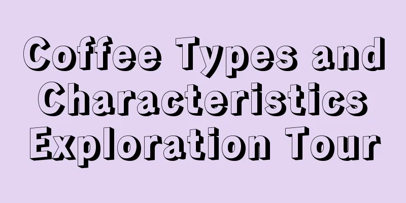 Coffee Types and Characteristics Exploration Tour