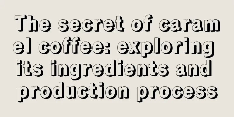 The secret of caramel coffee: exploring its ingredients and production process