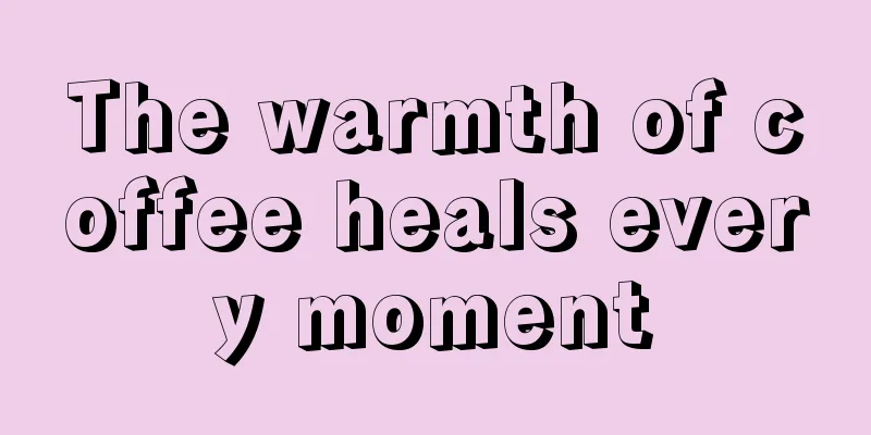 The warmth of coffee heals every moment