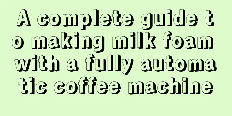 A complete guide to making milk foam with a fully automatic coffee machine