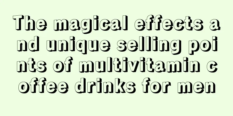 The magical effects and unique selling points of multivitamin coffee drinks for men