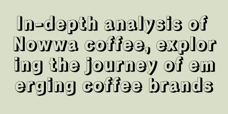 In-depth analysis of Nowwa coffee, exploring the journey of emerging coffee brands