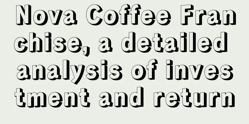 Nova Coffee Franchise, a detailed analysis of investment and return