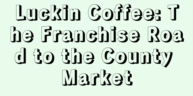 Luckin Coffee: The Franchise Road to the County Market