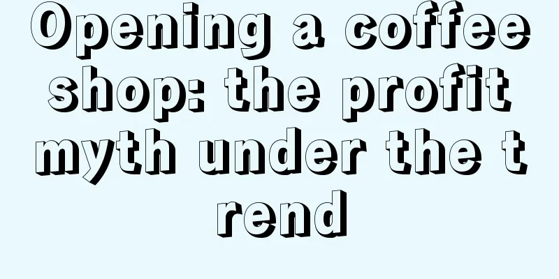 Opening a coffee shop: the profit myth under the trend