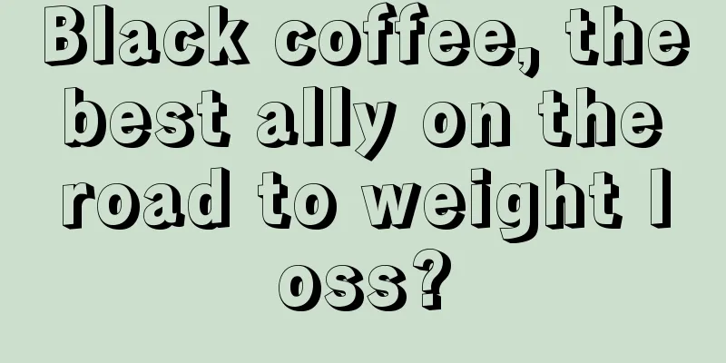 Black coffee, the best ally on the road to weight loss?