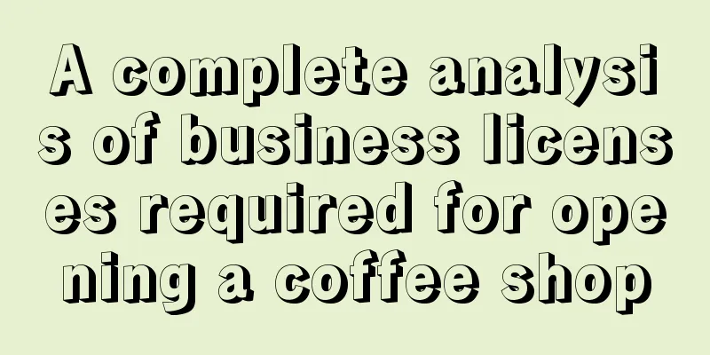 A complete analysis of business licenses required for opening a coffee shop