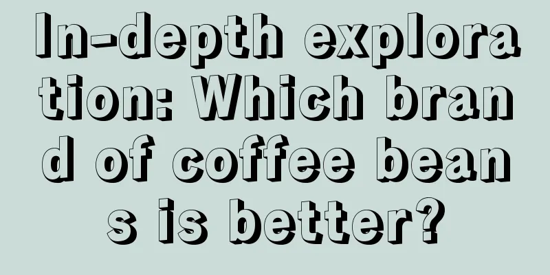 In-depth exploration: Which brand of coffee beans is better?