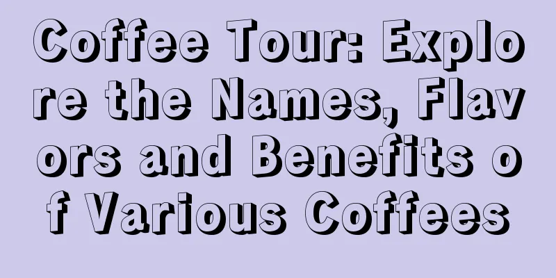 Coffee Tour: Explore the Names, Flavors and Benefits of Various Coffees