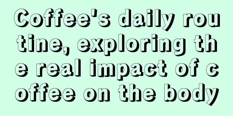 Coffee's daily routine, exploring the real impact of coffee on the body