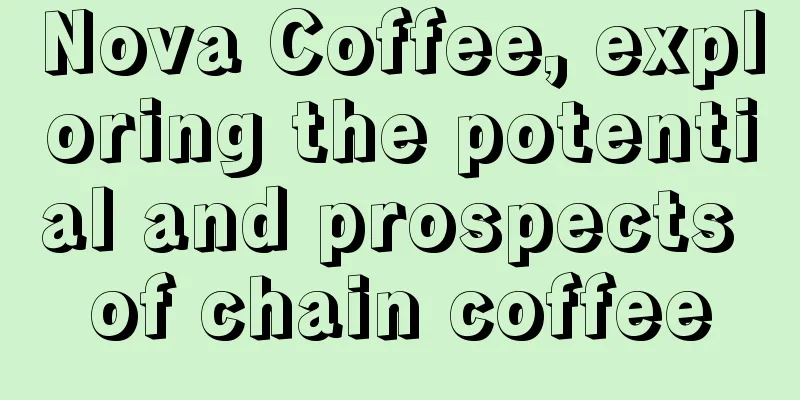 Nova Coffee, exploring the potential and prospects of chain coffee