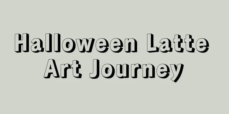 Halloween Latte Art Journey