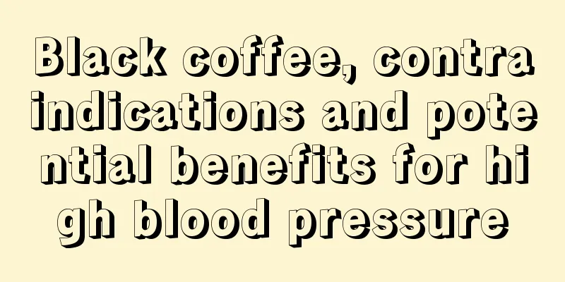 Black coffee, contraindications and potential benefits for high blood pressure