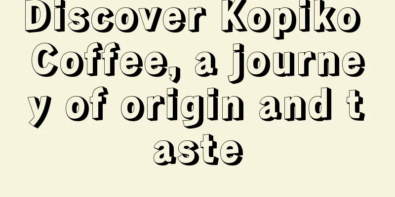 Discover Kopiko Coffee, a journey of origin and taste