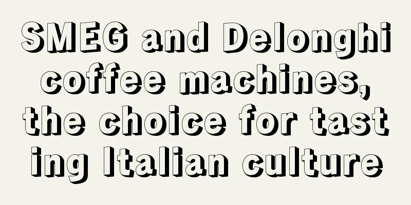 SMEG and Delonghi coffee machines, the choice for tasting Italian culture