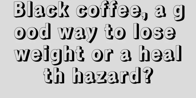 Black coffee, a good way to lose weight or a health hazard?