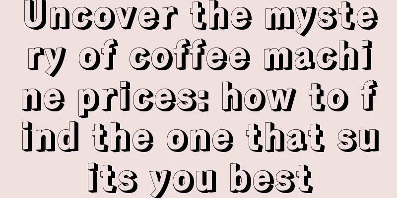 Uncover the mystery of coffee machine prices: how to find the one that suits you best