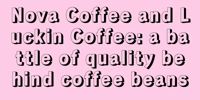 Nova Coffee and Luckin Coffee: a battle of quality behind coffee beans