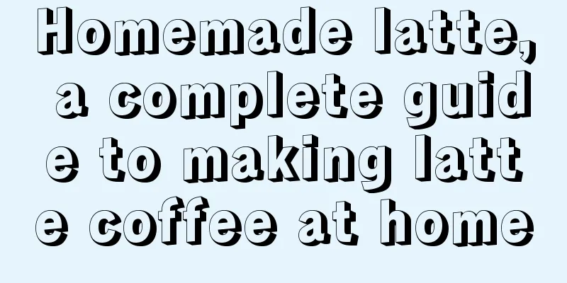 Homemade latte, a complete guide to making latte coffee at home