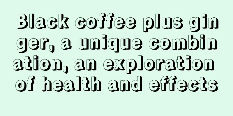 Black coffee plus ginger, a unique combination, an exploration of health and effects