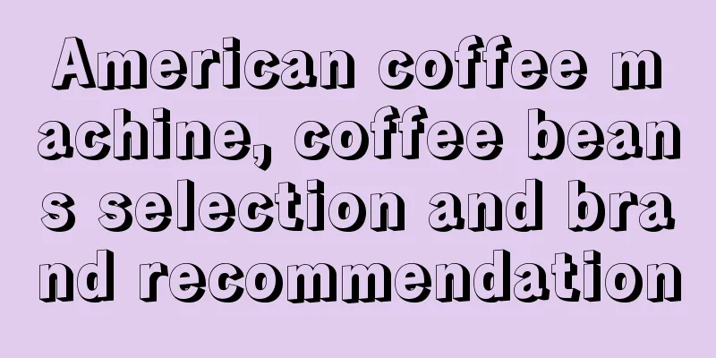 American coffee machine, coffee beans selection and brand recommendation