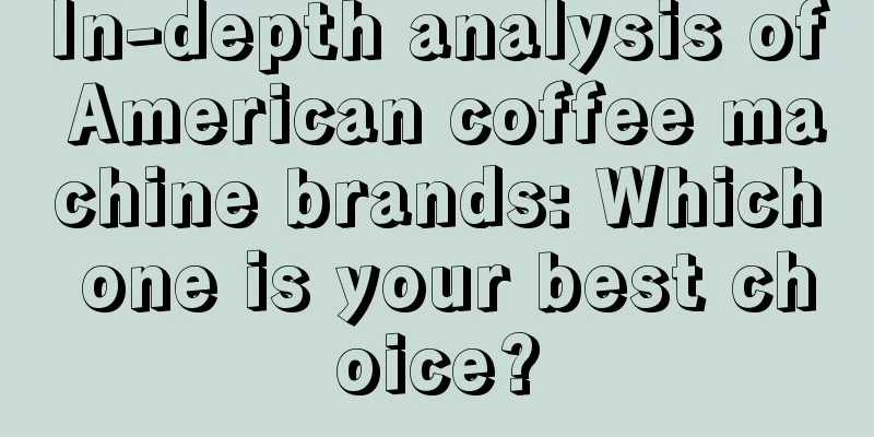 In-depth analysis of American coffee machine brands: Which one is your best choice?