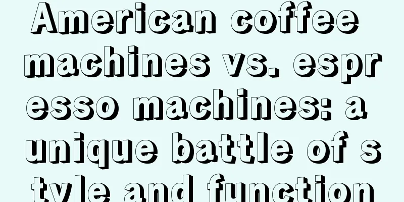 American coffee machines vs. espresso machines: a unique battle of style and function