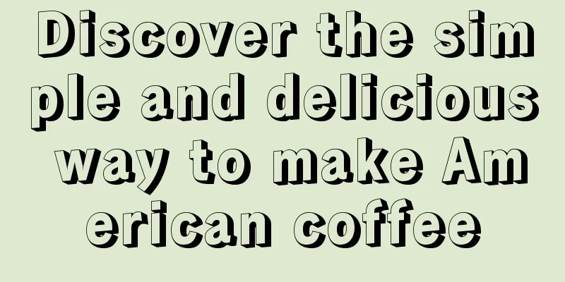 Discover the simple and delicious way to make American coffee