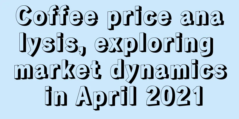 Coffee price analysis, exploring market dynamics in April 2021