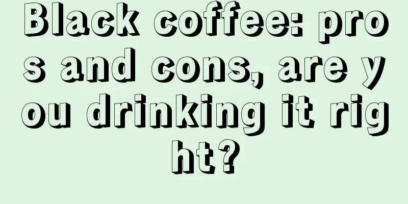 Black coffee: pros and cons, are you drinking it right?