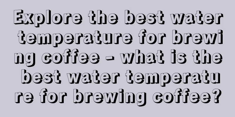 Explore the best water temperature for brewing coffee - what is the best water temperature for brewing coffee?