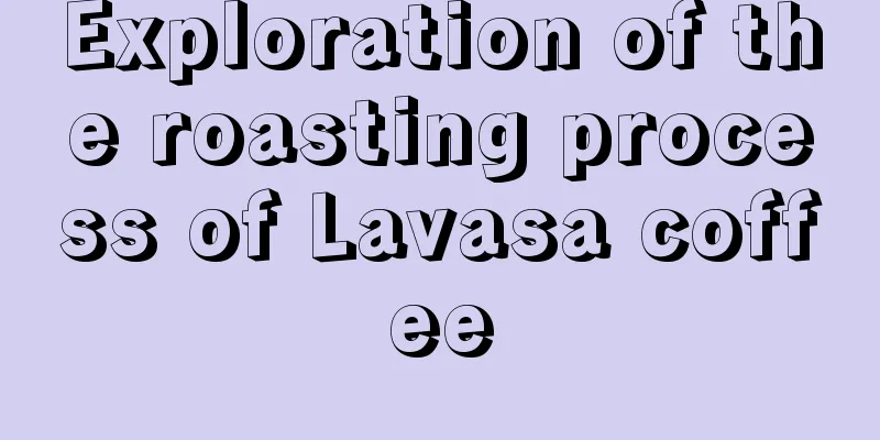 Exploration of the roasting process of Lavasa coffee