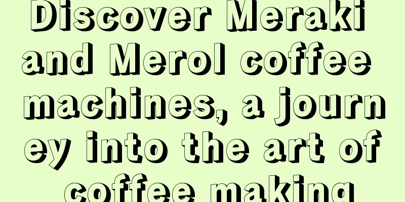 Discover Meraki and Merol coffee machines, a journey into the art of coffee making