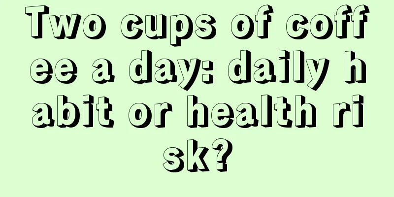 Two cups of coffee a day: daily habit or health risk?