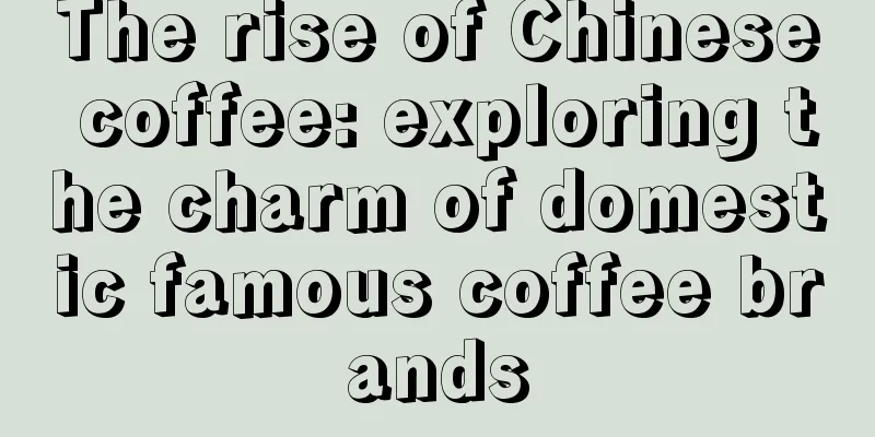 The rise of Chinese coffee: exploring the charm of domestic famous coffee brands